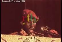 Thomas Sankara à Bamako le 29 octobre 1984 “Redonnons confiance à la CEAO”