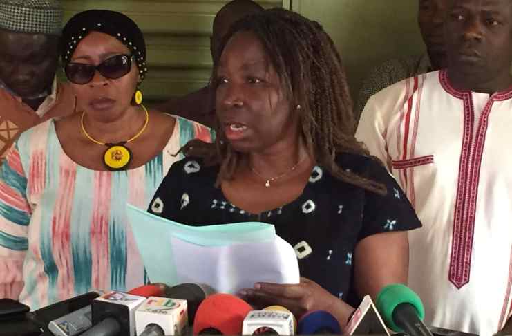 Déclarations de la famille Sankara qui refuse l’inhumation de Thomas Sankara au conseil de l’entente
