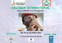 Compte rendu du colloque de juillet 2022 « Thomas Sankara et le développement » à Ouagadougou