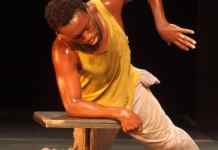Présentation du spectacle de danse “tourments noirs” de Auguste Ouedraogo assisté de Bienvenue Bazié